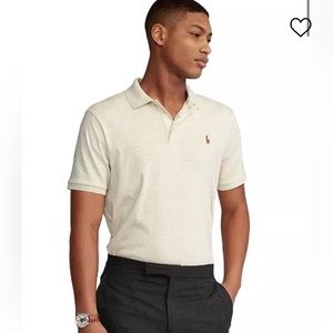 NWT Polo Ralph Lauren Classic Fit Polo in Cream size XL